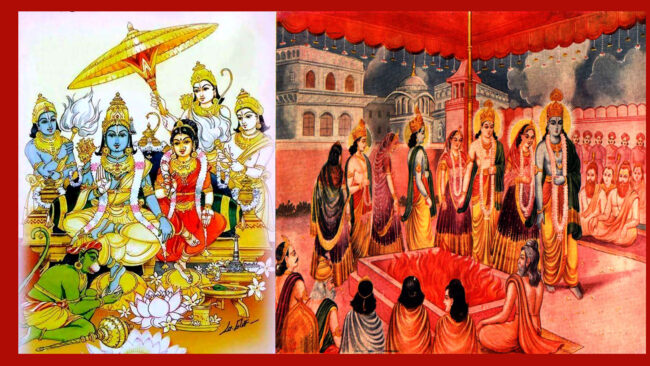 रामायण। राम दरबार। राम-जानकी विवाह। बोलो राजा रामचन्द्र जी की जय।